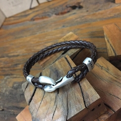 Pulseira Couro Infinito