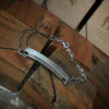 Pulseira Placa Grossa Corrente