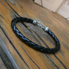 Pulseira Couro Redondo 5mm
