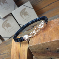 Pulseira Couro Chato Kids - Prataria.com