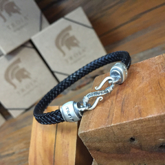 Imagem do Pulseira Couro Chato Kids
