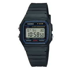 Relógio Casio Standart F-91W-1DG - comprar online