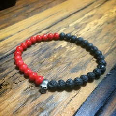 Pulseira Mini Caveira Duo Shamballa