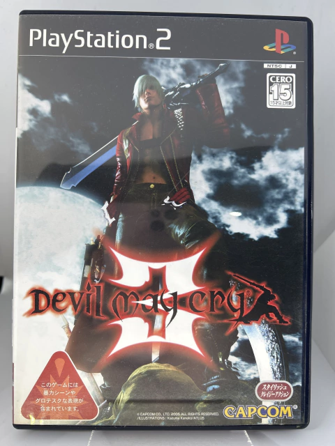 Jogo Devil May Cry 3 PS2 (japonês)