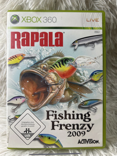 Jogo Rapala Fishing Frenzy 2009 Xbox 360