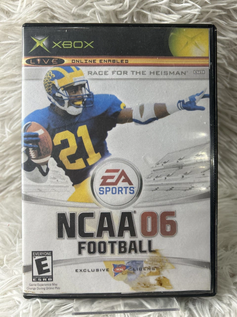 Jogo NCAA football 06 Xbox Classico