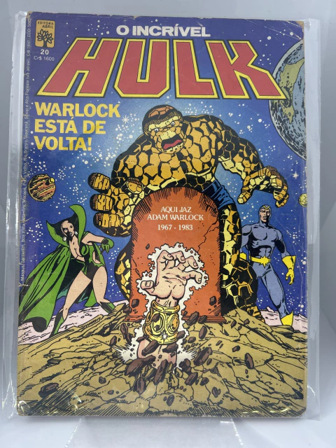 Hq O Incrível Hulk n°20