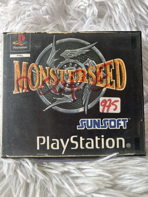 Jogo Monsterseed PS1 (europeu)
