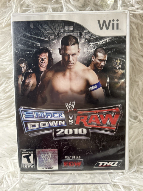 Jogo Wwe Smack Down vs Raw 2010 Nintendo Wii
