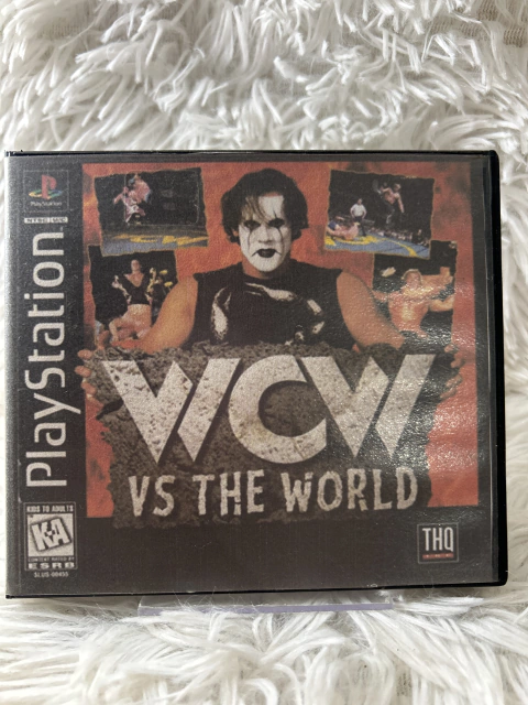 Jogo WCW vs the World PS1 (europeu)