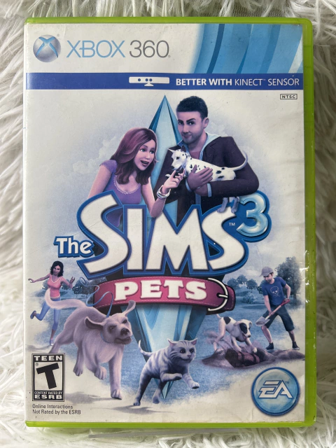 Jogo The Sims 3 Pets Xbox 360