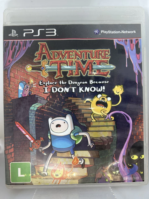 Jogo Adventure Time Explore The Dungeon Because I Don’t Know! PS3