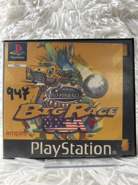 Jogo Pro Pinball Big Rage USA PS1 (europeu)