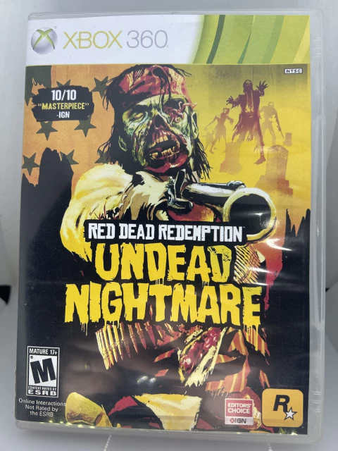 Jogo Red dead redemption Undead Nightmare Xbox 360 (capa reimpressa) - comprar online