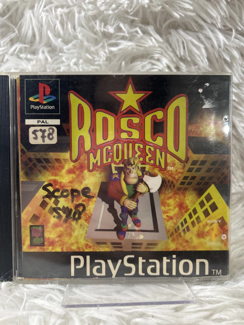 Jogo Rosco MC. Queen PS1 (europeu)