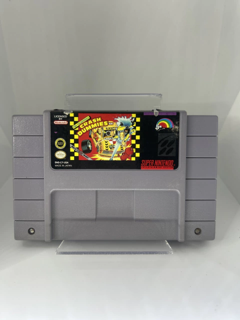 Jogo Crash Dummies Super Nintendo