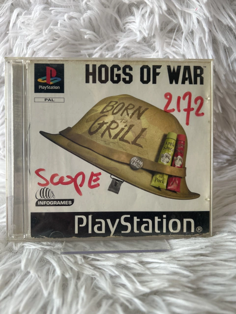 Jogo Hogs Of War PS1 (europeu)