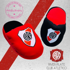 PANTUFLAS "RIVER PLATE"