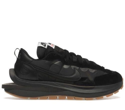 sacai × Nike VaporWaffle \"Black Gum\" sacai-Nike-Vaporwaffle-Black-0