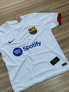 CAMISA BRANCA BARCELONA SPOTIFY NOVA na internet