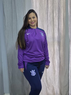 CONJUNTO DE TREINO FEMININO ROXO - comprar online
