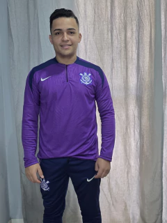 Conjunto Corinthians treino roxa 2025 - loja online