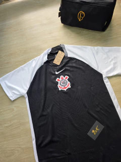 Camisa Corinthians I 25/26 Lançamento - Preta na internet