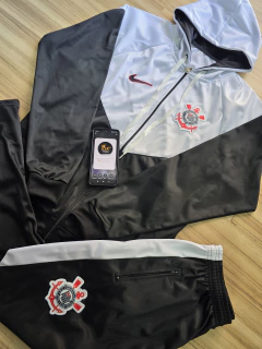 CONJUNTO- CORINTHIANS PRETO E BRANCO NOVO - Dk Store