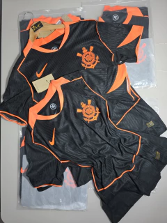 Imagem do TAILANDESA - KIT CASAL JOGADOR CORINTHIANS UNIFORME 3 2025