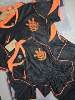 TAILANDESA - KIT CASAL JOGADOR CORINTHIANS UNIFORME 3 2025 - loja online