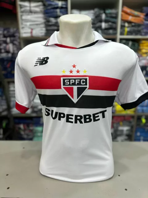 Camisa Polo Branca São Paulo 24 NB