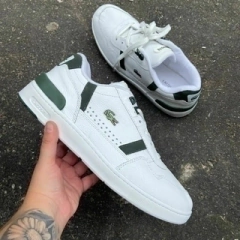 Lacoste T-Clip - Branco Com Verde