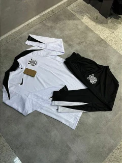 CONJUNTO DE TREINO CORINTHIANS MODELO JOGADOR BRANCO na internet