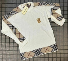 Suéter -Burberry Branco - comprar online