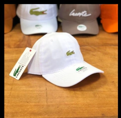 BONÉ LACOSTE SMALL CROC BRANCO - comprar online