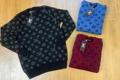 Suéter - Louis Vuitton azul escuro