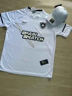 KIT BOTAFOGO NOVA BRANCA+ BONÉ NILE BRANCO na internet
