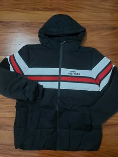 BOBOJACO - TOMMY HILFIGER PRETO LISTRA BRANCA