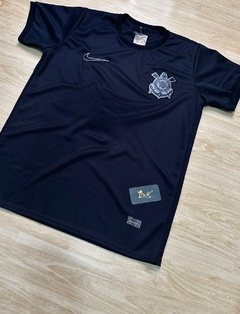 CAMISA CORINTHIANS NOVA ALL BLACK MODELO TORCEDOR 24 - loja online