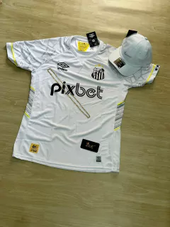 KIT SANTOS NOVA BRANCA + BONE NIKE BRANCO - comprar online