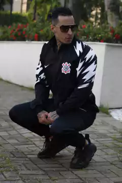CONJUNTO CORINTHIANS PRETO NOVO na internet