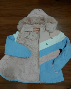 BOBOJACO - LACOSTE BEJE COM AZUL BB - comprar online