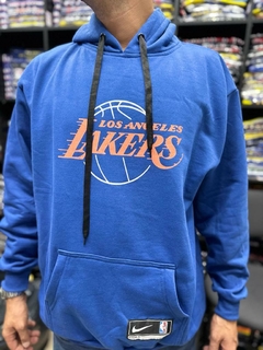 BLUSA MOLETOM- LAKERS AZUL MARINHO - Dk Store