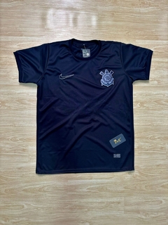 CAMISA CORINTHIANS NOVA ALL BLACK MODELO TORCEDOR 24 - Dk Store
