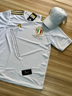 KIT -ITALIA BRANCA COM DOURADA+ BONE LACOSTE SMALL - comprar online