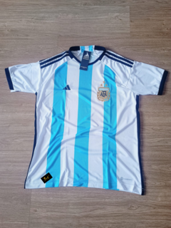 CAMISA ARGENTINA NOVA 3 ESTRELA