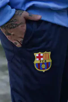 CONJUNTO BARCELONA AZUL NOVO na internet