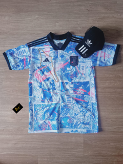 Kit Camisa Japão Anime + Boné Adidas preto