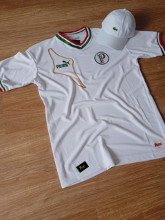 KIT - Camisa palmeiras Branca Puma + Boné Lacoste Branco - comprar online