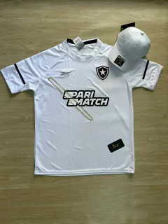 KIT BOTAFOGO NOVA BRANCA+ BONÉ NILE BRANCO